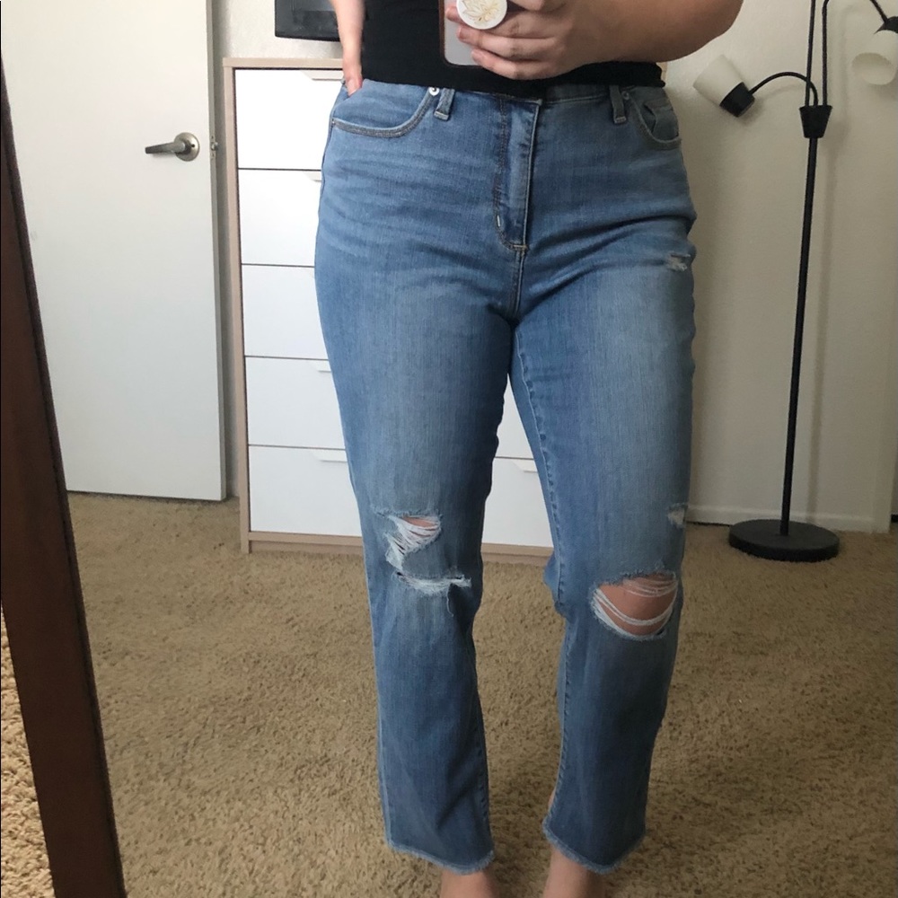 Universal Thread ankle ripped jeans